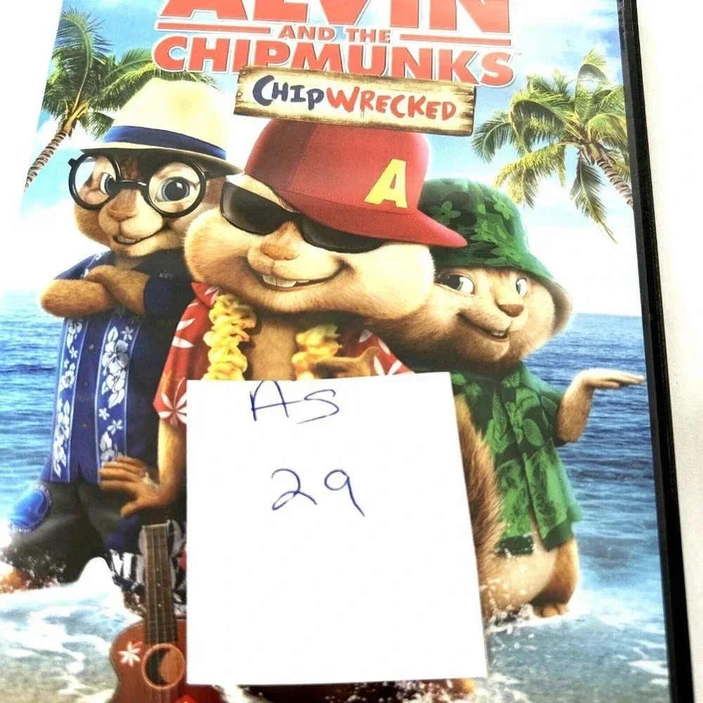 Alvin And The Chipmunks Chip Wrecked DVD Music And Dance - Picture 4 of 4